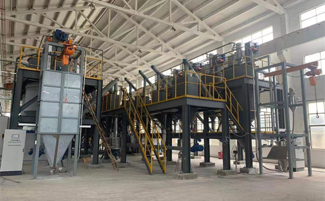 湖北某化工企業(yè)噸包投料自動(dòng)供粉產(chǎn)線(xiàn)