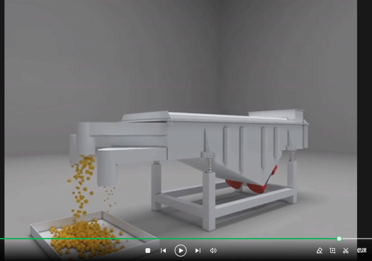 直線振動(dòng)篩動(dòng)畫演示